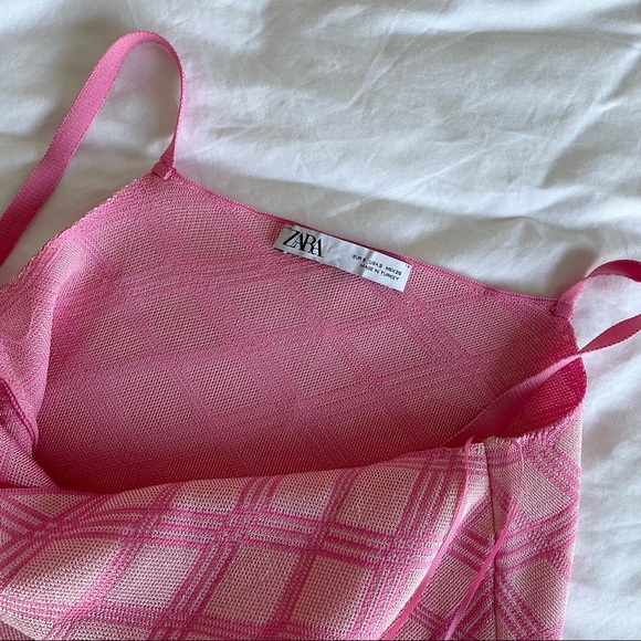 Zara Pink Mini dress - worn once, size small! - Picture 4 of 5